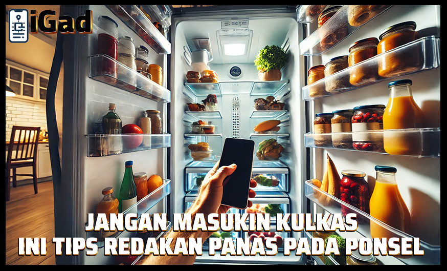 Redakan panas pada ponsel