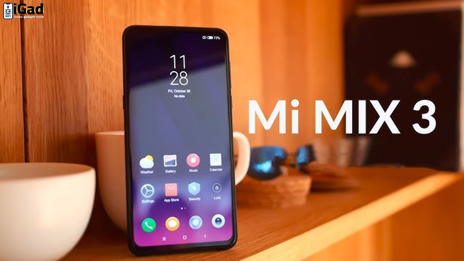 Xiaomi Mi Mix 3: Desain Futuristik dengan Teknologi Terkini