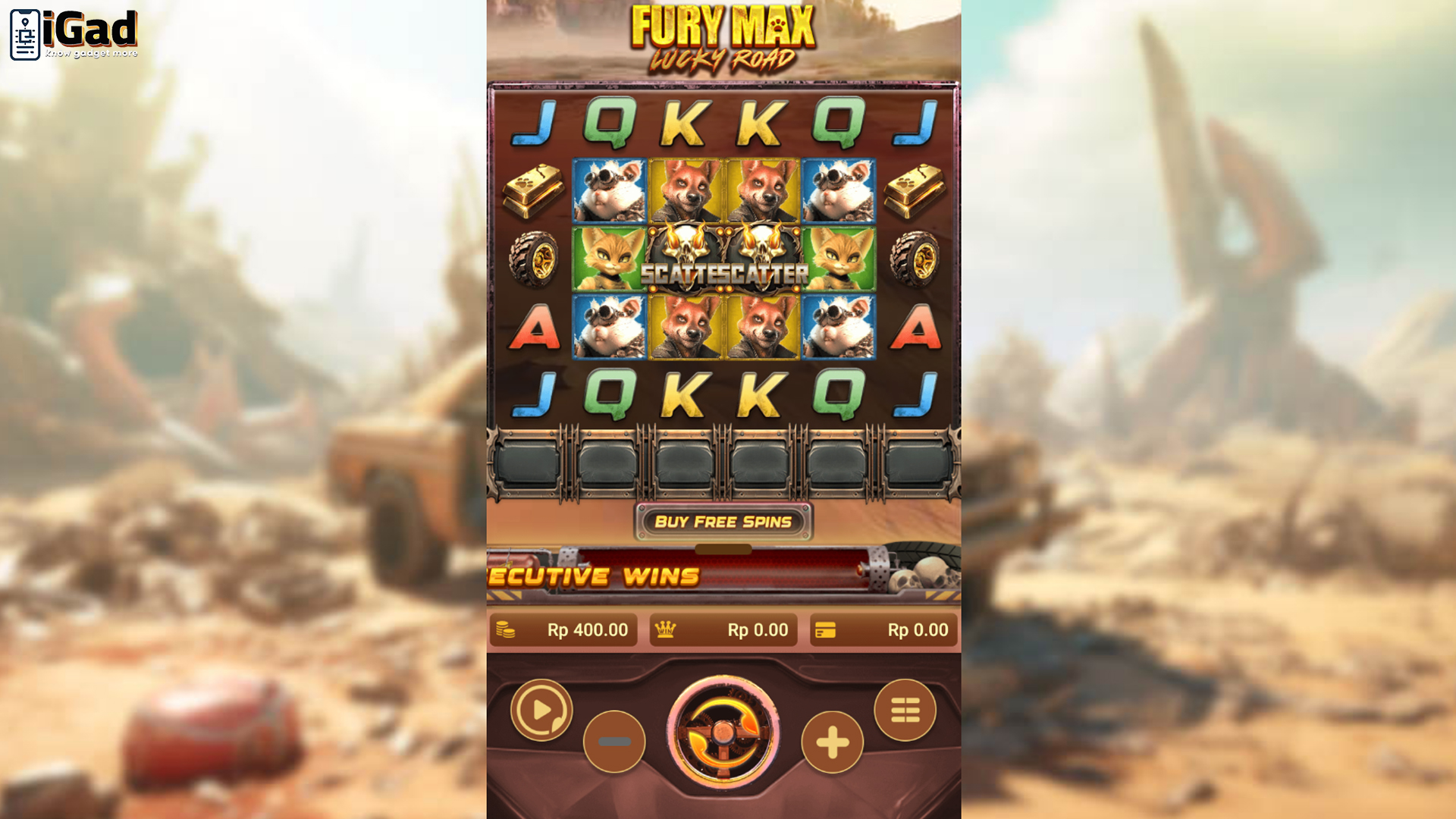 Isi Sekarang Slot Pulsa dan Menangkan di Fury Max Lucky Road