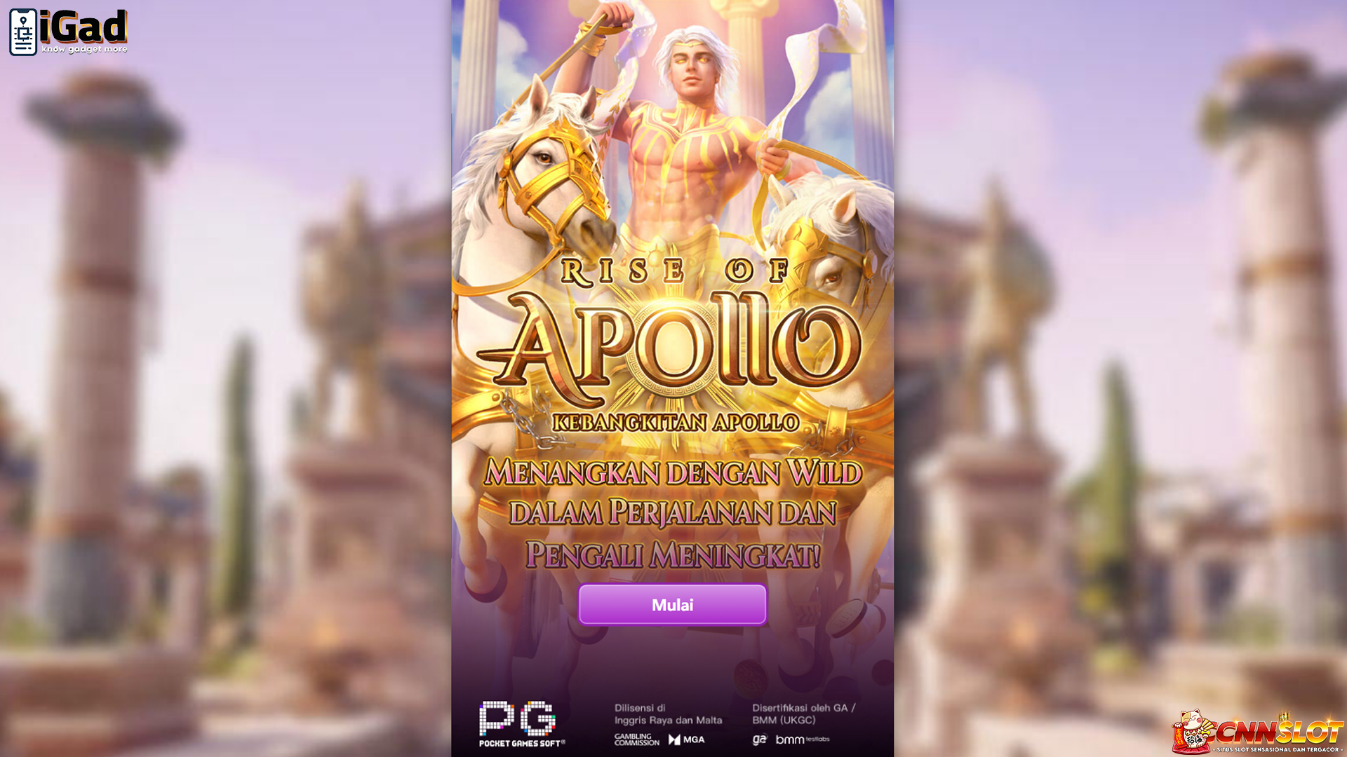 Main Rise of Apollo di Slot Online Lewat Bandar Slot Favorit