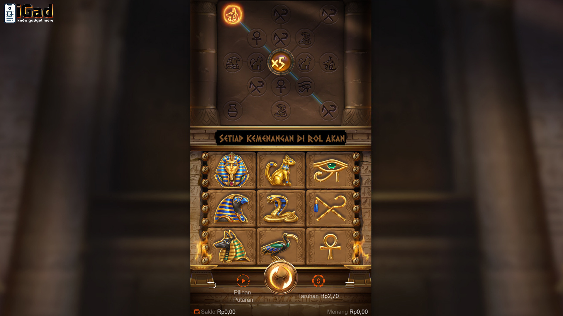 Slot Gacor Symbols Of Egypt Buktikan Untung Tiap Putaran