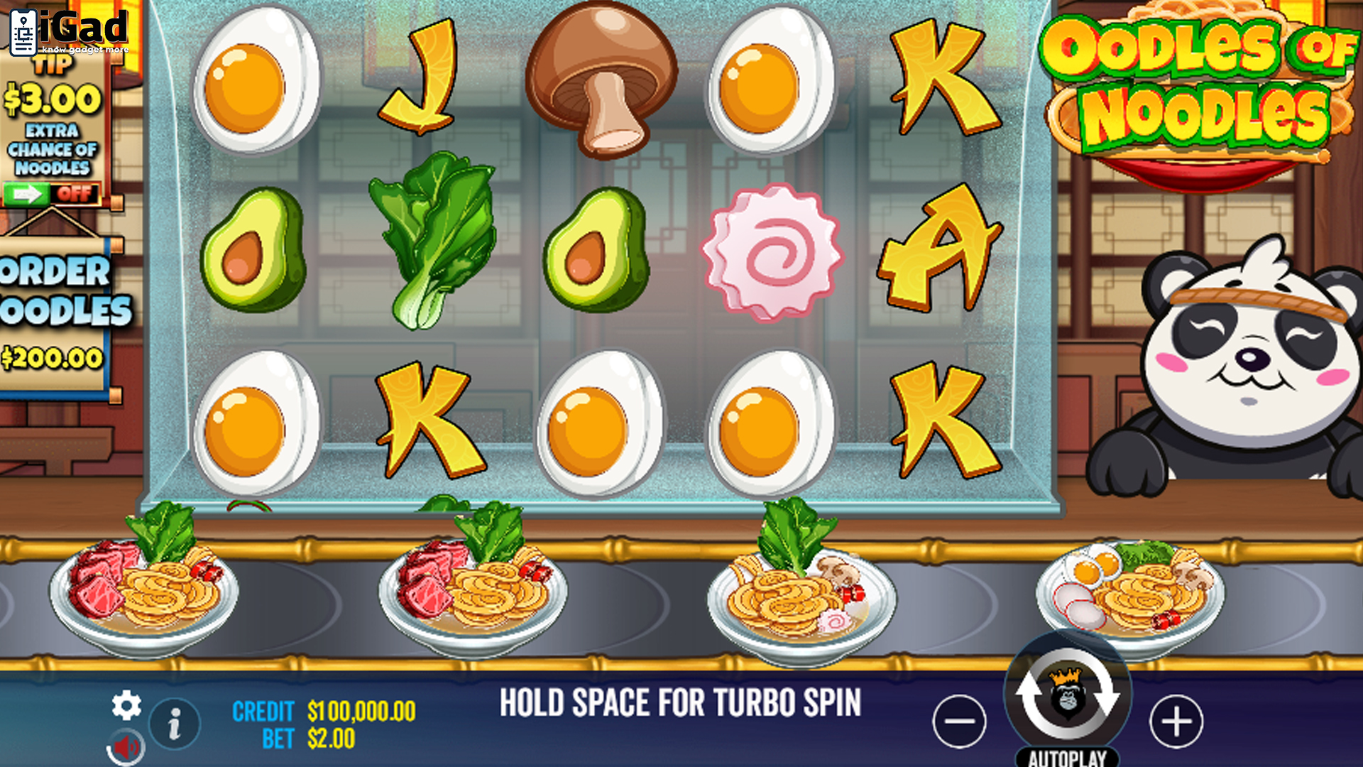Slot Online Ruby8000 Suguhkan Sensasi di Oodles of Noodles