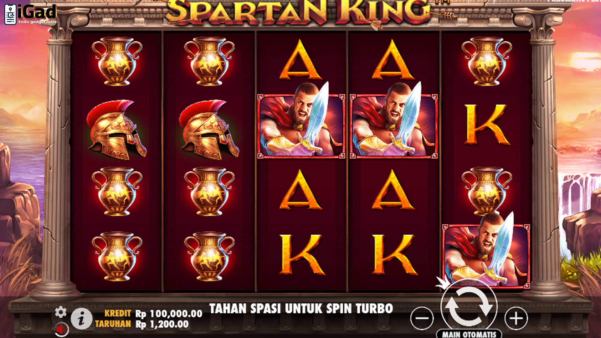 Dapetin Untung Gede Main Spartan King Cuma di Link Gacor
