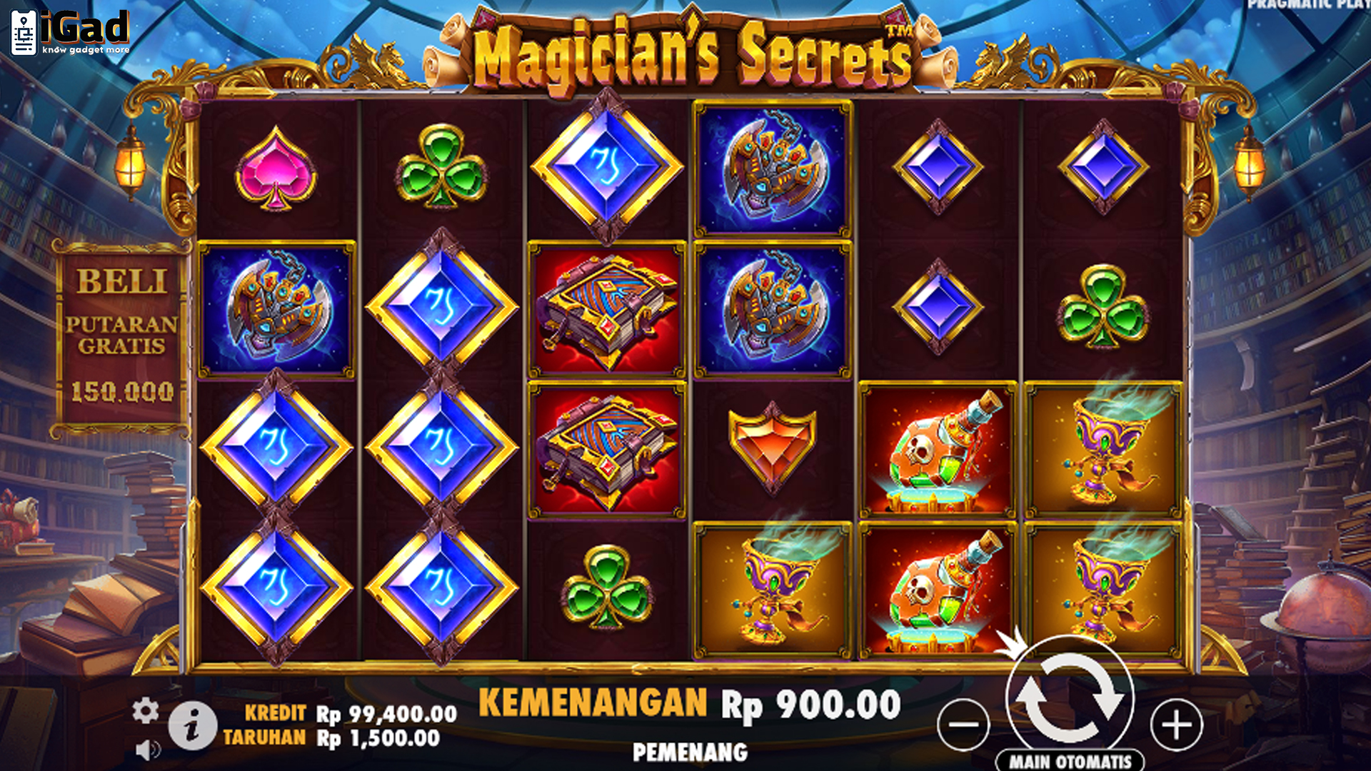 Bukan Clickbait! Magician’s Secrets Lagi Slot Gacor Super Gila
