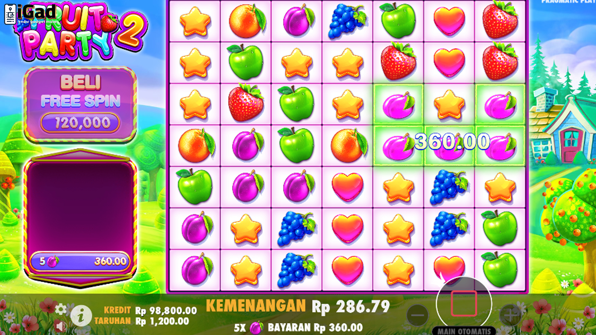Pragmatic Play Demo: Jalan Pintu Rahasia ke Dunia Fruit Party 2