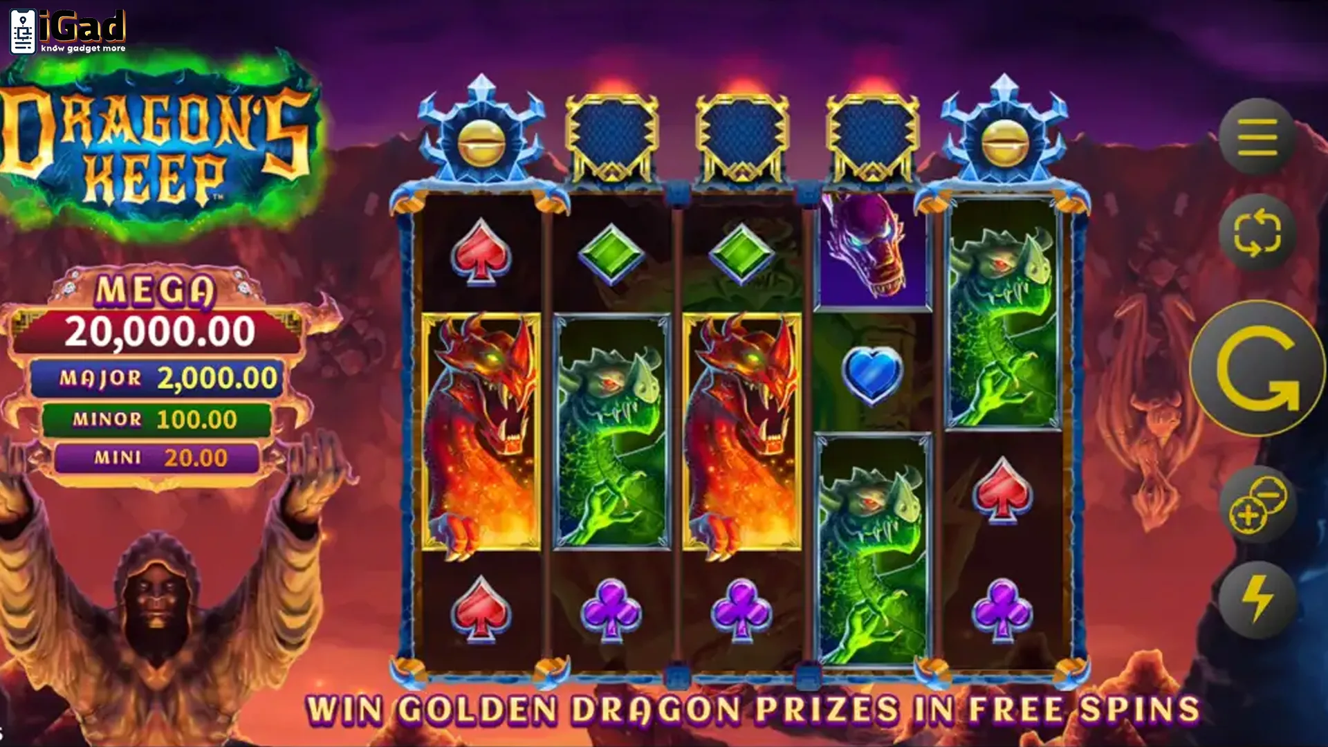 Epic Banget Desain Dragon's Keep yang Iconic di Slot777