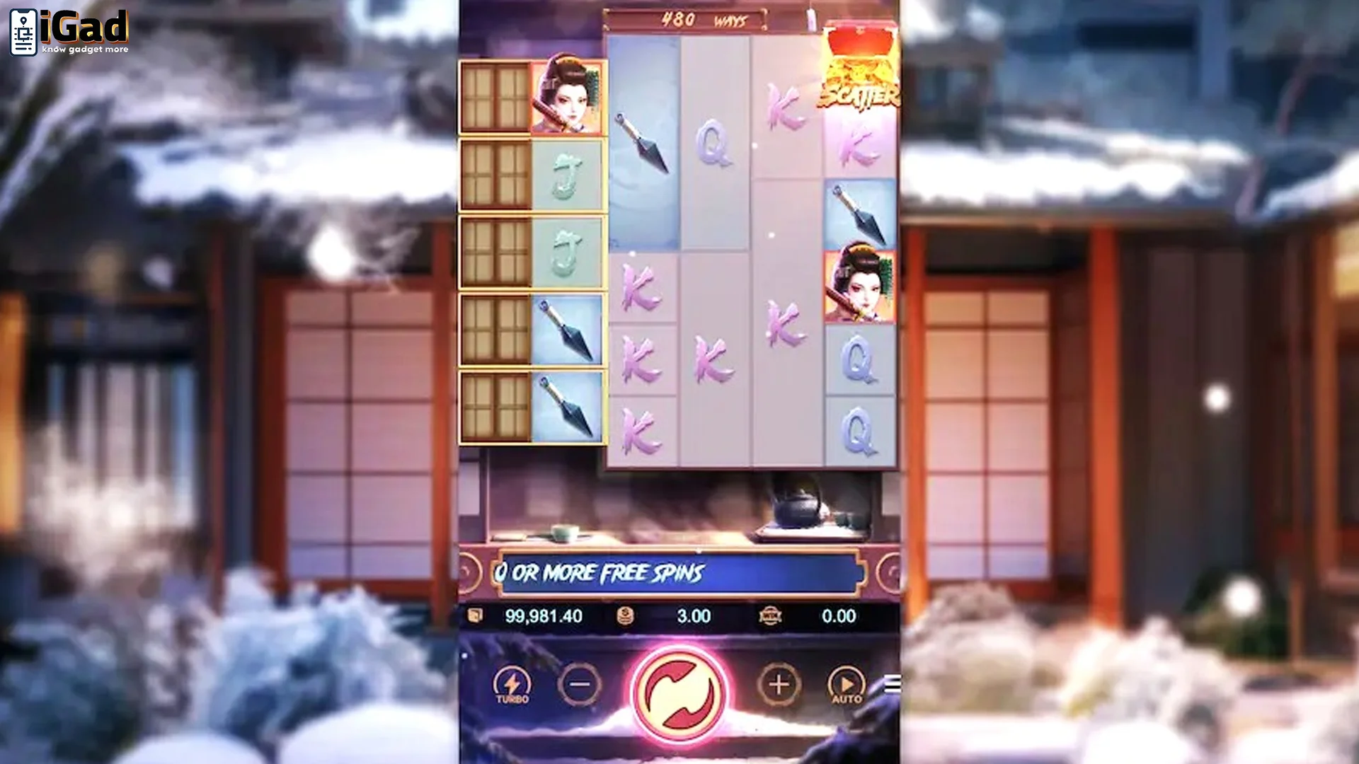 Realistis Geisha's Revenge Suasana Tema Jepang Kuno